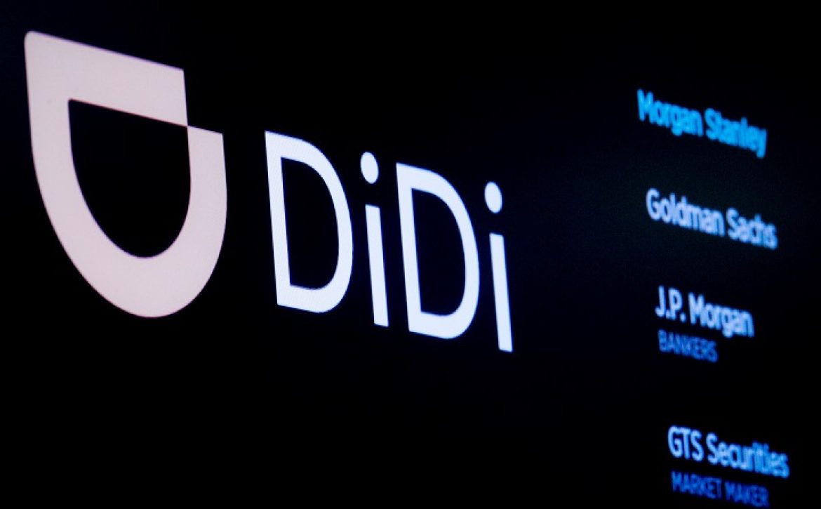 FILE PHOTO: China's Didi Global Inc. debuts on New York Stock Exchange