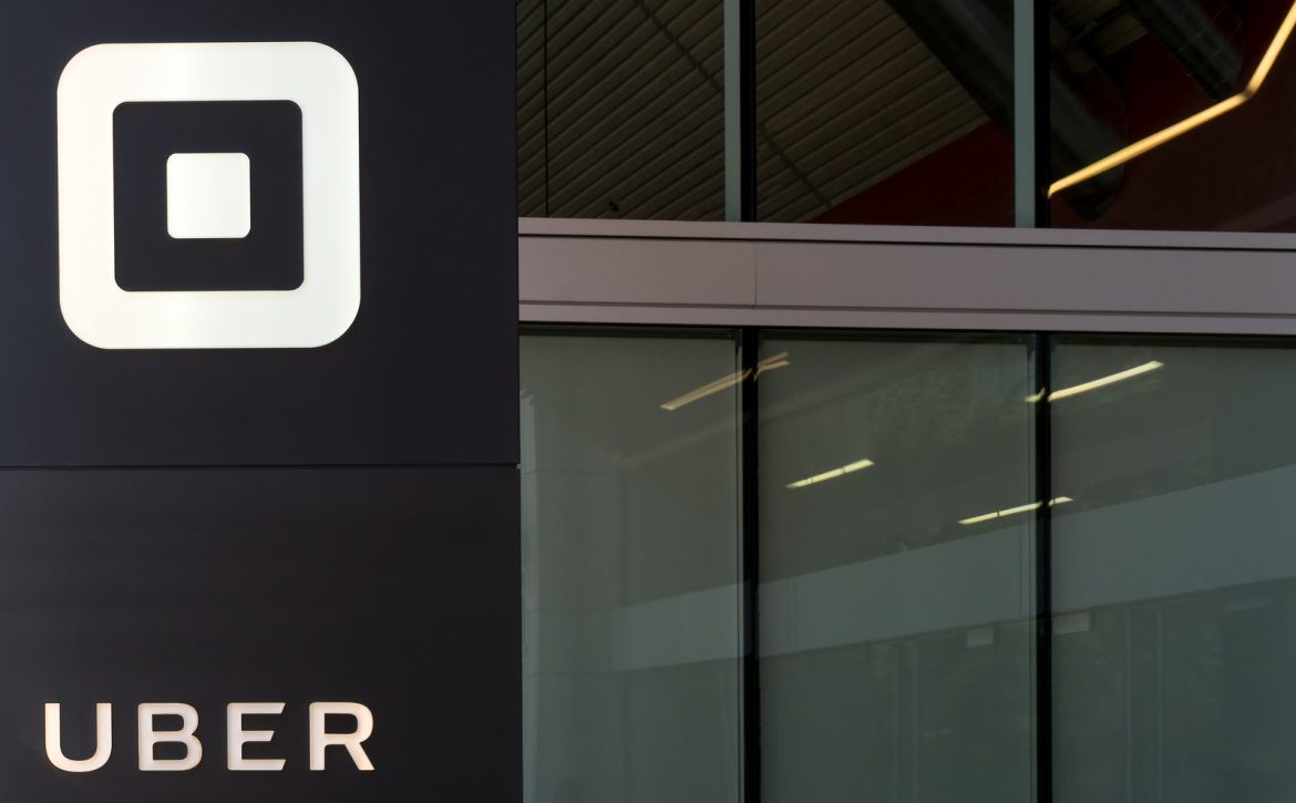 Uber World Headquarters Building And Logo