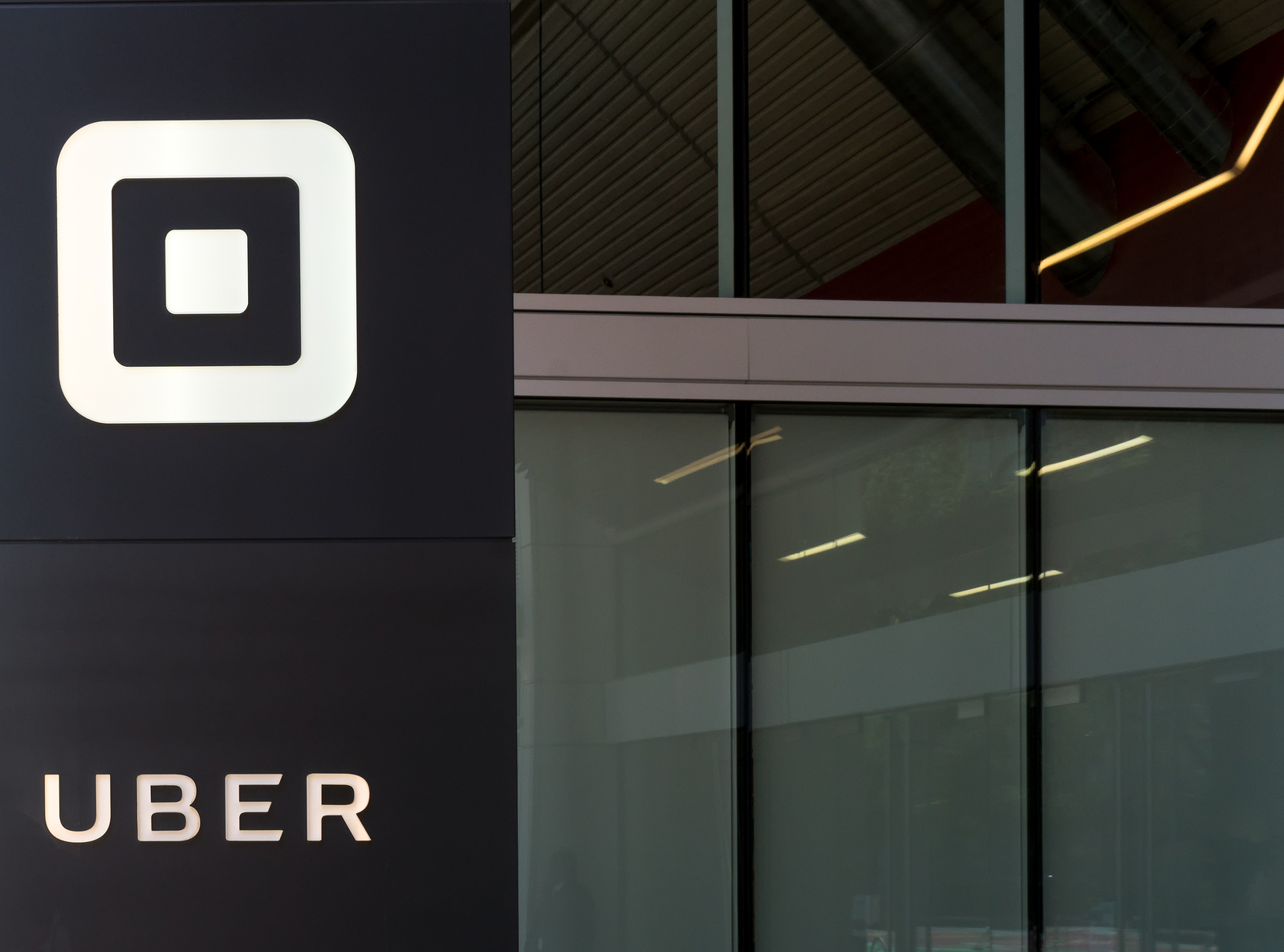 Uber World Headquarters Building And Logo